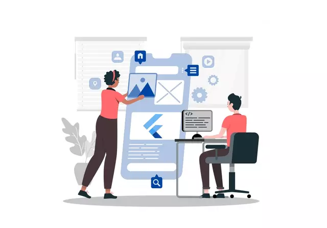 Image for Flutter Development